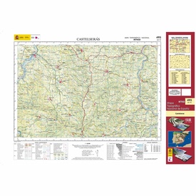 Topografische kaart 495 MT50 Castelseras | CNIG - Instituto Geográfico Nacional1
