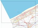 Wandelkaart - Topografische kaart 11/7-8 Topo25 Koksijde | NGI - Nationaal Geografisch Instituut