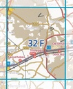 Topografische kaart - Wandelkaart 32F Garderen (Veluwe) | Kadaster