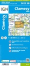 Wandelkaart - Topografische kaart 2622SB Clamecy - Varzy | IGN - Institut Géographique National