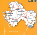 Wegenkaart - landkaart 521 Poitou-Charentes, Limousin 2022 | Michelin