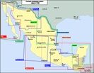 Overzicht ITMB deelkaarten Mexico