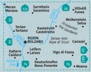 Wandelkaart 54 Bozen/Bolzano | Kompass