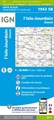 Wandelkaart - Topografische kaart 1943SB L'Isle-Jourdain | IGN - Institut Géographique National