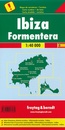 Wandelkaart - Wegenkaart - landkaart Ibiza - Formentera | Freytag & Berndt