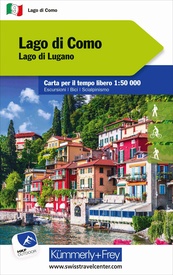 Wandelkaart - Fietskaart 09 Outdoorkarte IT Lago di Como - Como meer | Kümmerly & Frey