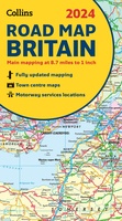Road Map of Britain 2024  - Engeland en Schotland