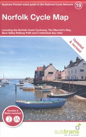 Fietskaart 19 Cycle Map Norfolk | Sustrans