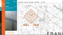 Topografische kaart - Wandelkaart 36/1-2 Topo25 Le Bizet | NGI - Nationaal Geografisch Instituut