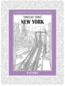 Kleurboek voor volwassenen New York | Kosmos Uitgevers