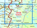 Wandelkaart - Topografische kaart 10135 Norge Serien Tysfjord | Nordeca