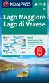Wandelkaart 90 Lago Maggiore - Lago di Varese | Kompass