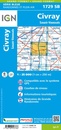 Wandelkaart - Topografische kaart 1729SB Civray - Sauze - Vaussais | IGN - Institut Géographique National