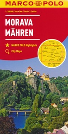Wegenkaart - landkaart Moravia - Tsjechie | Marco Polo