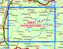 Wandelkaart - Topografische kaart 10031 Norge Serien Nordmannslågen | Nordeca