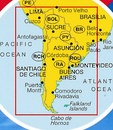 Wegenkaart - landkaart Argentinië, Chile & Uruguay | Marco Polo