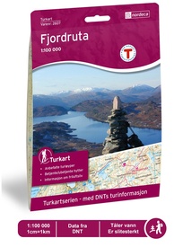 Wandelkaart 2607 Turkart Fjordruta | Nordeca