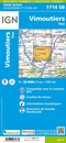 Wandelkaart - Topografische kaart 1714SB Vimoutiers - Trun | IGN - Institut Géographique National
