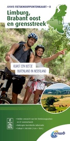 Fietskaart 8 Knooppuntenkaart Limburg, Brabant oost en grensstreek | ANWB Media