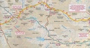 Fietskaart The C2C Cycle Route - Coast to Coast | Footprint maps