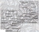 Wandelkaart - Topografische kaart 3325T Hauenstein - Belchenflue | Swisstopo