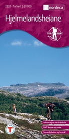 Wandelkaart 2232 Turkart Hjemelandsheiane | Nordeca