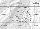 Wandelkaart - Topografische kaart 1222 Cossonay | Swisstopo