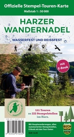 Wandelkaart Harzer Wandernadel | Schmidt Buch Verlag