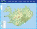 Wegenkaart - landkaart Planning Map Iceland | Lonely Planet