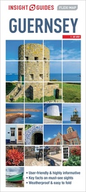 Wegenkaart - landkaart Fleximap Guernsey | Insight Guides