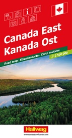 Wegenkaart - landkaart Road maps Canada Oost | Hallwag