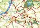 Wandelknooppuntenkaart Wandelnetwerk BE Bronbossen Vlaamse Ardennen Scheldeland | Toerisme Oost Vlaanderen