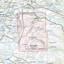 Wandelkaart 1 Fjällkartor 1:50.000 Kungsleden - Kebnekaise - Abisko - Riksgransen | Zweden | Calazo