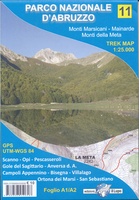 Abruzzo - Abruzzen - Monti Marsicani - Mainarde - Valle del Giovenco - Monti della Meta
