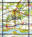 Topografische kaart - Wandelkaart 38H Leerdam | Kadaster