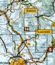 Wandelkaart - Topografische kaart 14 Monti Sabini - Lazio | Edizione il Lupo
