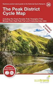 Fietskaart 26 Cycle Map The Peak District | Sustrans