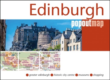 Stadsplattegrond Popout Map Edinburgh | Compass Maps