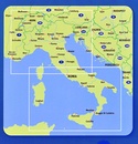 Wegenkaart - landkaart 1 Italië - Zwitserland | ANWB Media