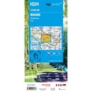 Wandelkaart 1428 SB - Serie Bleue Marans | IGN - Institut Géographique National