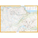 Wandelkaart 1 Fjällkartor 1:50.000 Kungsleden - Kebnekaise - Abisko - Riksgransen | Zweden | Calazo