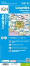 Wandelkaart - Topografische kaart 1647ET Lourdes, Argeles-Gazost, Le Lavedan, Pierrefitte-Nestalas, Aucun | IGN - Institut Géographique National