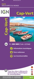 Wegenkaart - landkaart Cap-Vert - Kaapverdië | IGN - Institut Géographique National