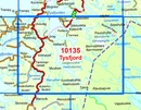 Wandelkaart - Topografische kaart 10135 Norge Serien Tysfjord | Nordeca