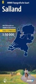 Fietskaart - Wandelkaart 08 Salland (Topografisch) | ANWB