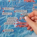 Scratch Map Alpine Skiing Collect & Scratch | Maps International