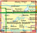 Wandelkaart 852 Mecklenburgische Schweiz | Kompass