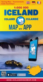 Wegenkaart - landkaart Iceland