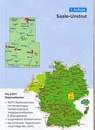 Fietskaart ADFC Regionalkarte Saale - Unstrut | BVA BikeMedia