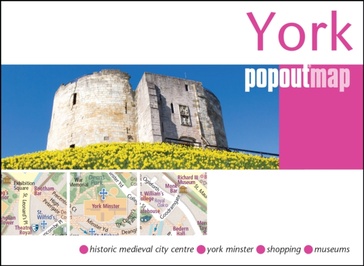 Stadsplattegrond Popout Map York | Compass Maps